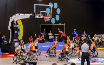 Orange Lions blijven ongeslagen bij EK rolstoelbasketbal in Rotterdam