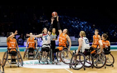 Nederlandse rolstoelbasketbalsters ten koste van Amerika naar WK-finale