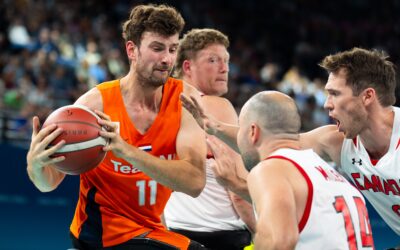 Rolstoelmannen blijven op vijfde plaats mikken na winst tegen Frankrijk