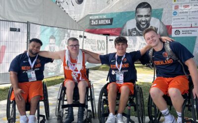 Vierde plaats voor rolstoelbasketballers op EK