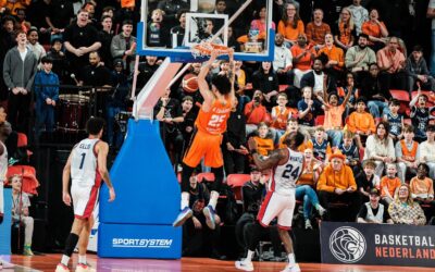 Trage start en rebounds kosten Orange Lions het EK na verlies tegen Groot-Brittannie