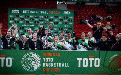 Rotterdam Basketbal pakt TOTO Basketball Cup voor de rollers