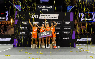 3×3 Vrouwen pakken tweede Womens Series op rij