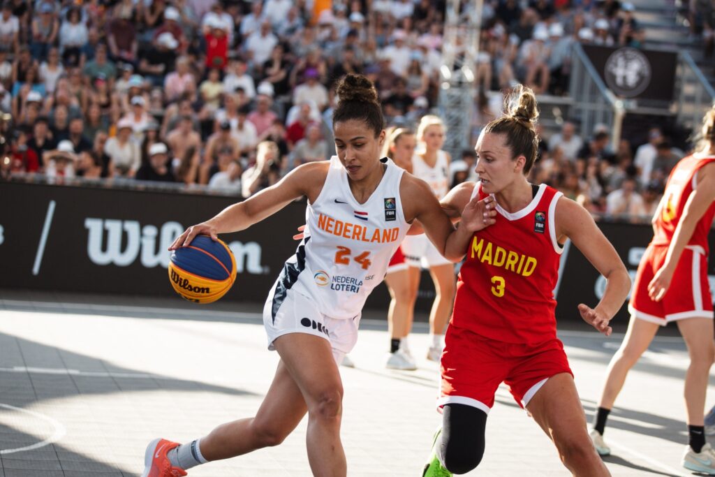 Evelien Lutje Schipholt in actie tijdens de finale van de Women's Series Vienna 2025.