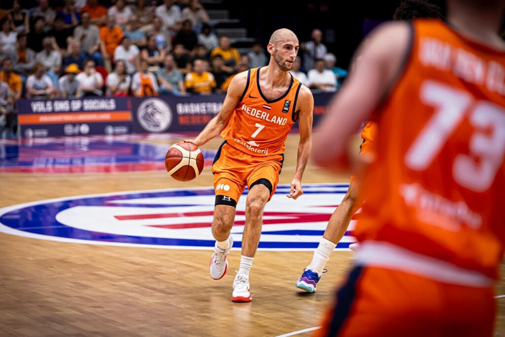 Marijn Ververs in actie tegen China, juli 2025.