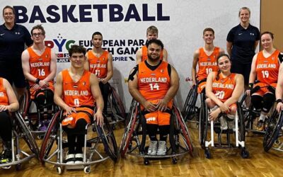 Rolstoelbasketballers U23 pakken brons in Turkije