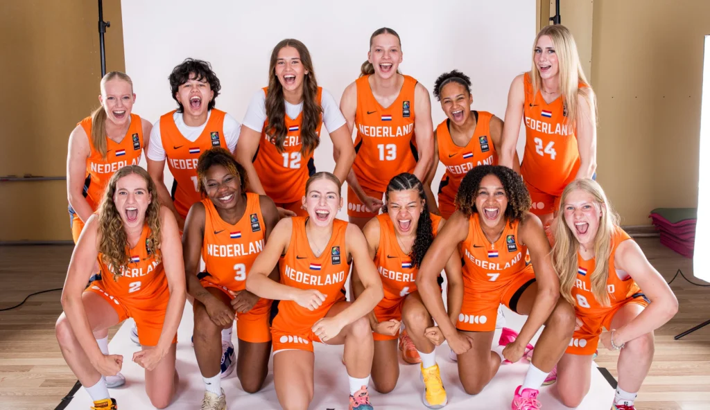 VU18 Team bij EK 2025