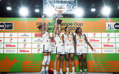 Nederlandse 3×3 vrouwen winnen FIBA 3×3 Europe Cup