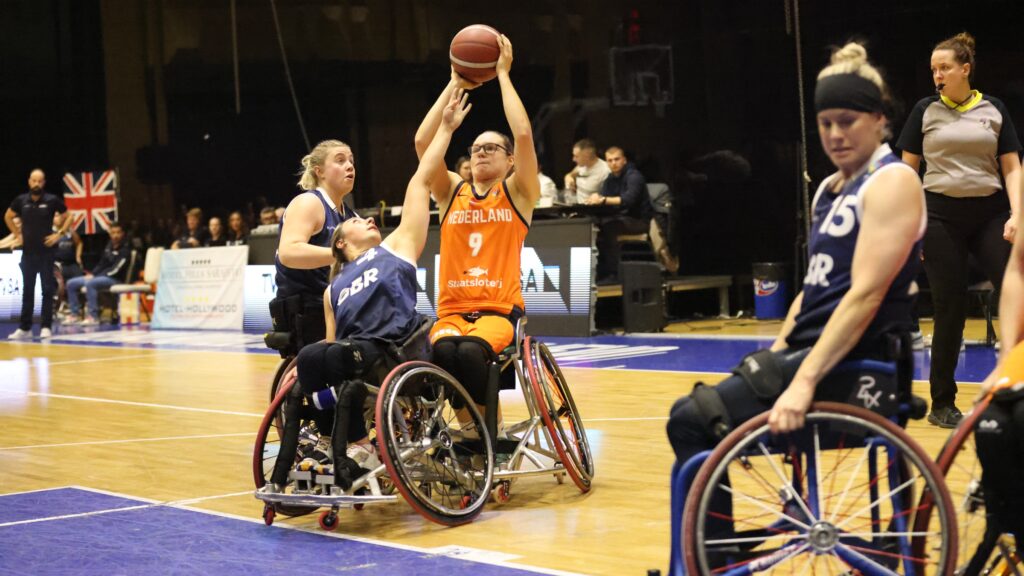 Bo Kramer tijdens het EK 2025.