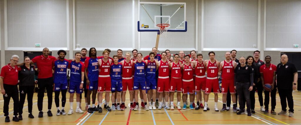Biks Shots en Heroes Den Bosch treffen elkaar voor de Basketball Cup (januari 2026)