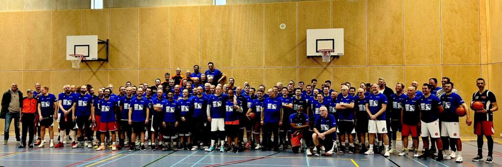 Deelnemers van het Randy Wiel Memorial basketbaltoernooi (januari 2026)