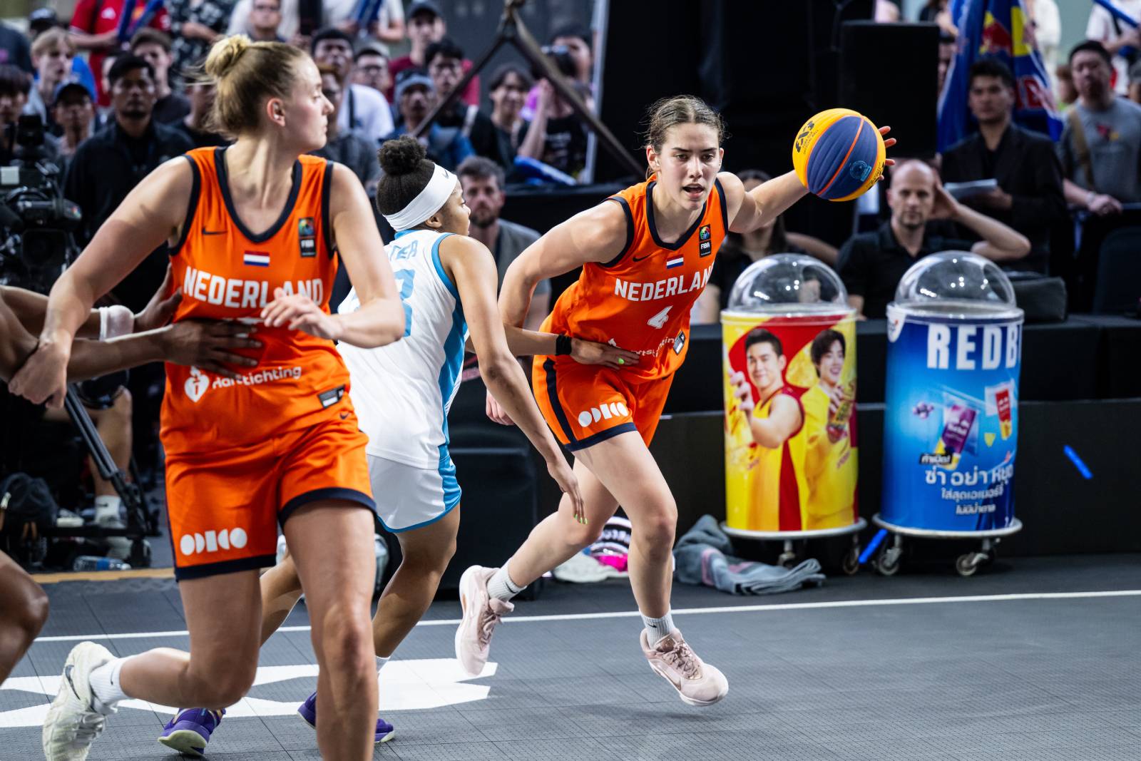 Noortje Driessen in actie tijdens de finale van de Champions Cup (maart 2026)