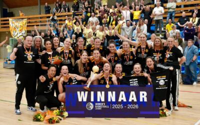 Vierde landstitel op rij voor GBI Van Dijk Grasshoppers in WBL