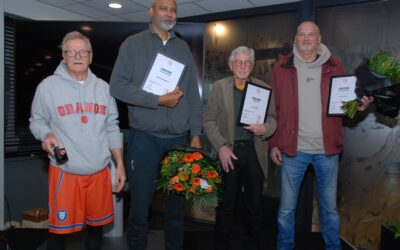 Vier basketballegendes onderscheiden tijdens ‘Ex International Invitational Tournament’