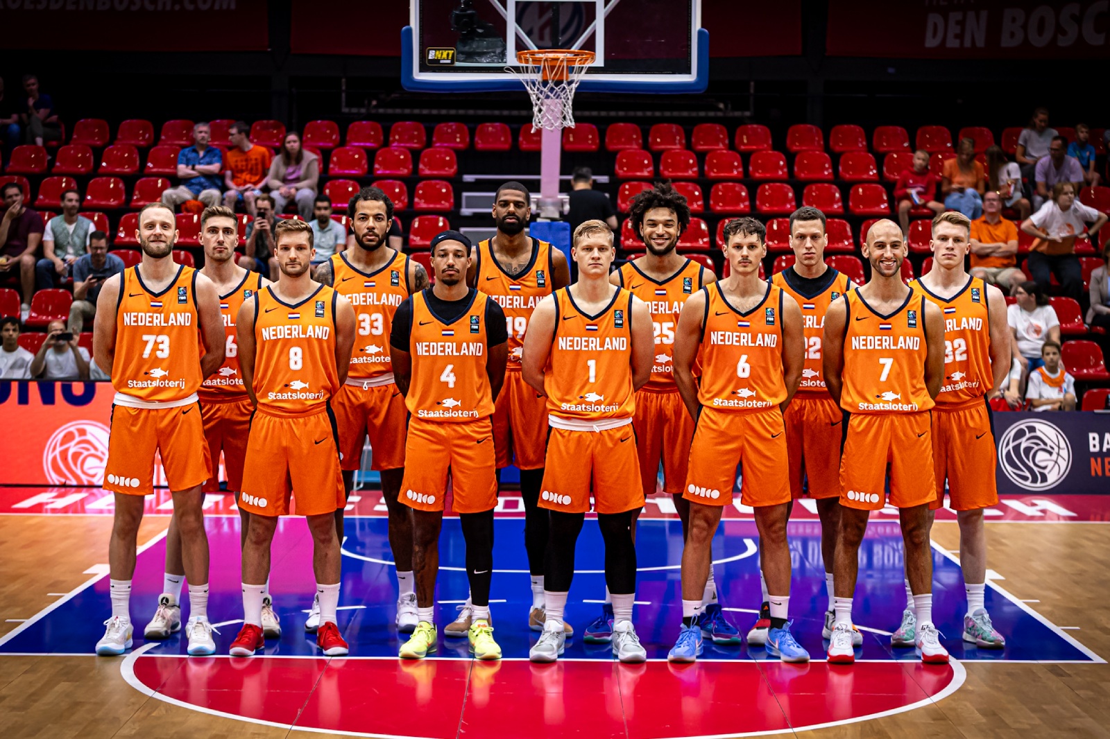 NedChi-game1-jul25-1 Selectie Orange Lions Mannen Nederland vs China