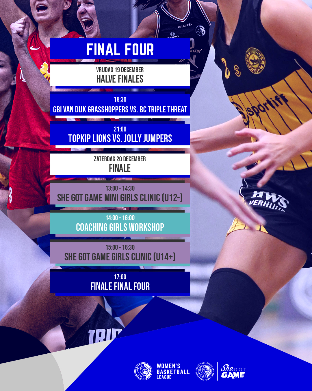 WBL Final Four 2025 Schema