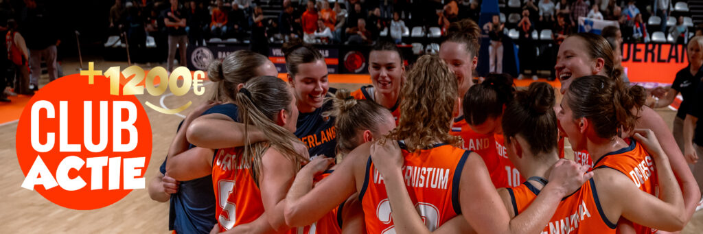 NBB Verlengt de clubactie waarmee toeschouwers van de Orange Lions geld kunnen verdienen voor hun club (januari 2026)