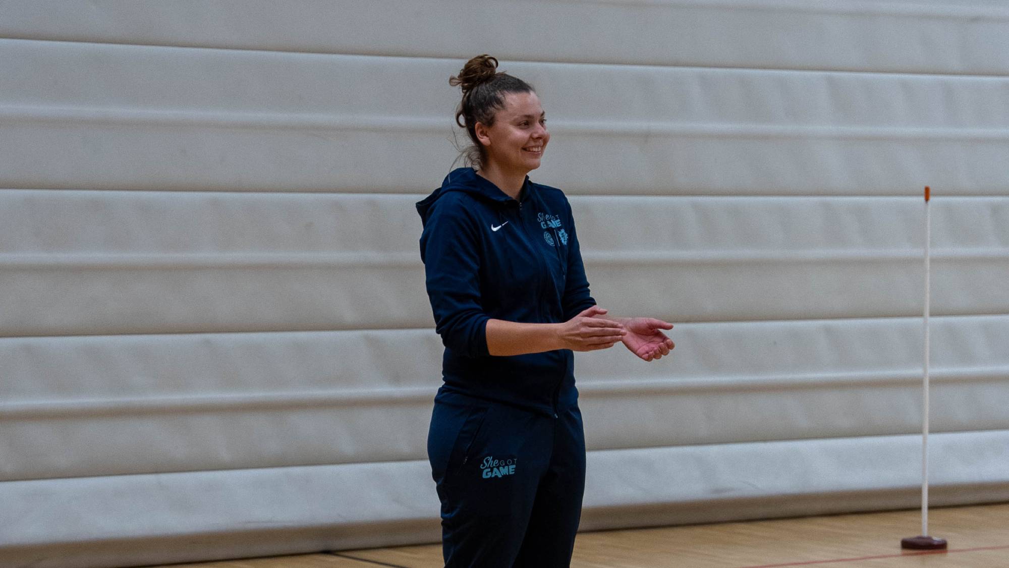 Sonja Kuijt geeft een She Got Game-clinic (maart 2026)